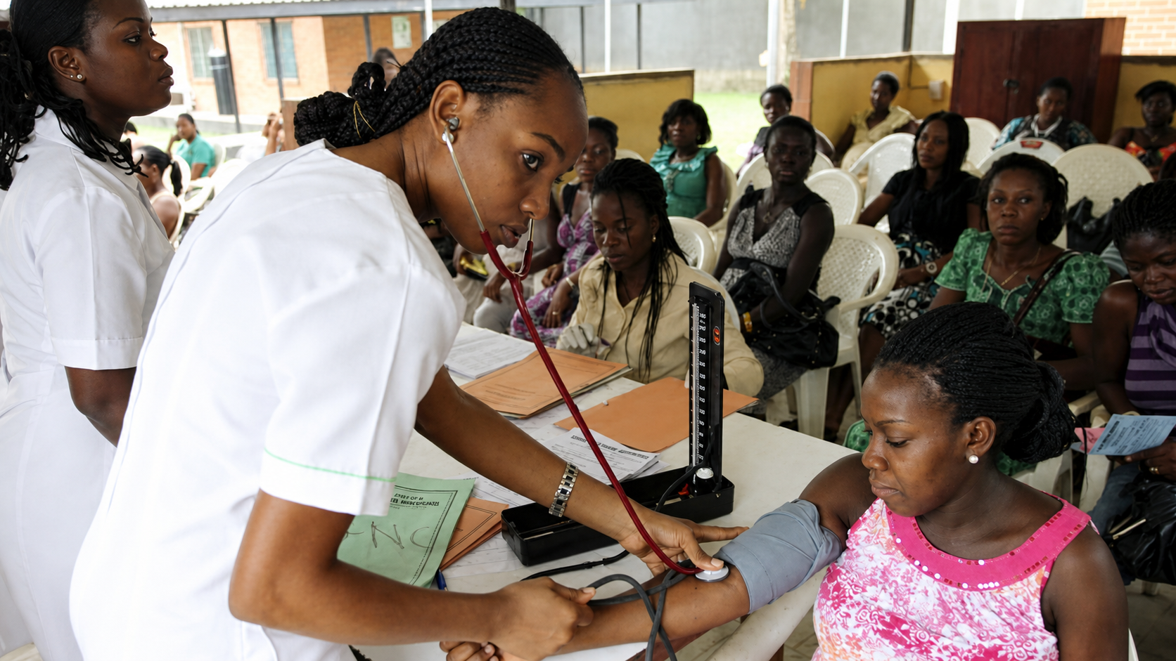 Nigerian Health Worker