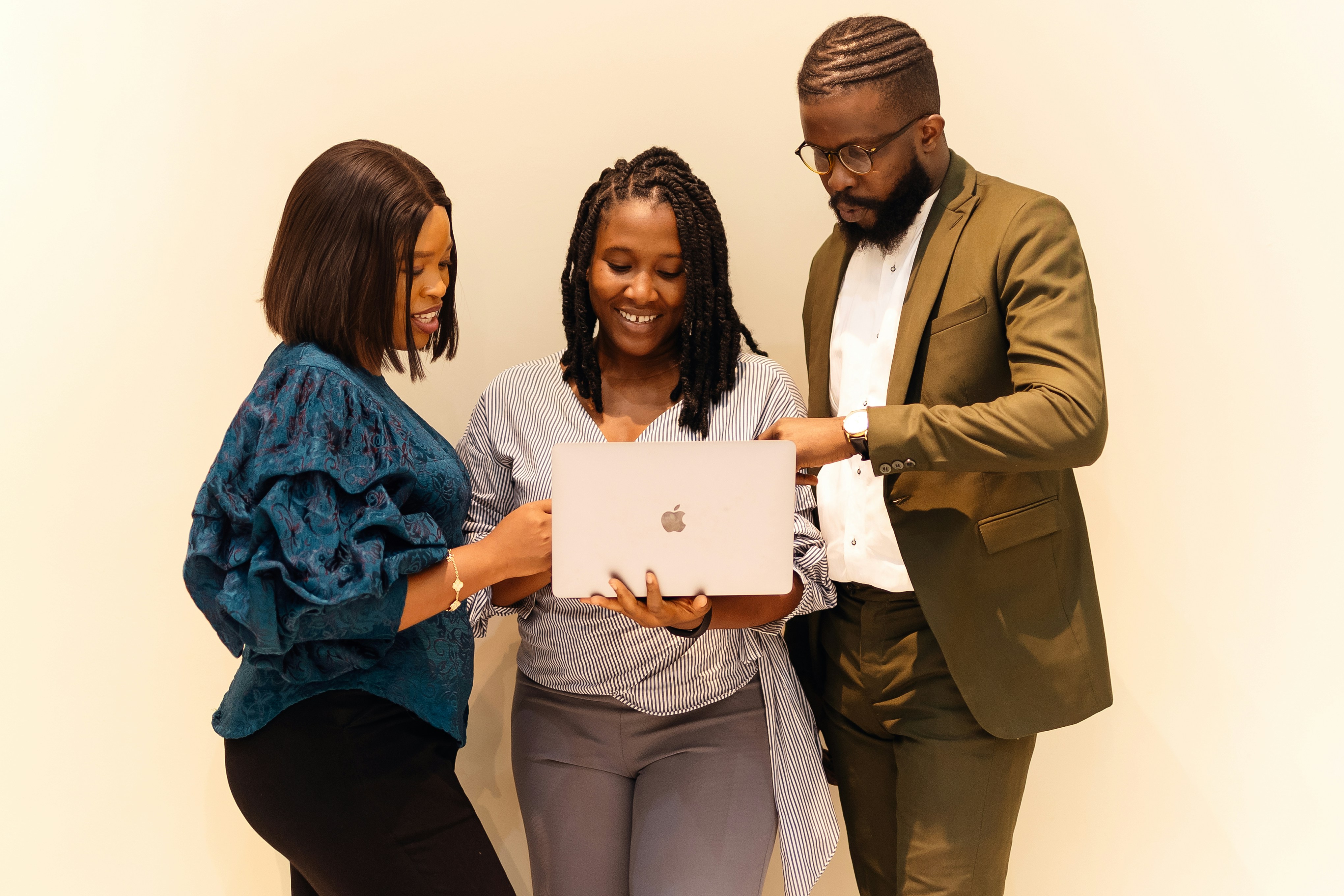 Salary earner receiving payment